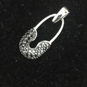 Safety pin pendant